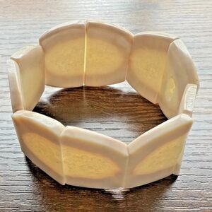 White Wearable Tech Bracelet